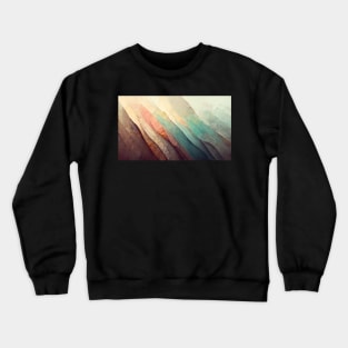 A Colorful Random Pattern Crewneck Sweatshirt